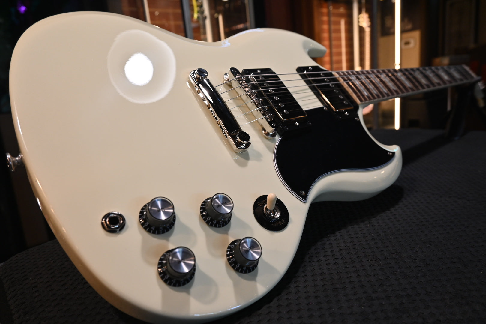 Gibson SG Standard ‘61 Stop Bar - Classic White Guitar #0027 - Danville Music