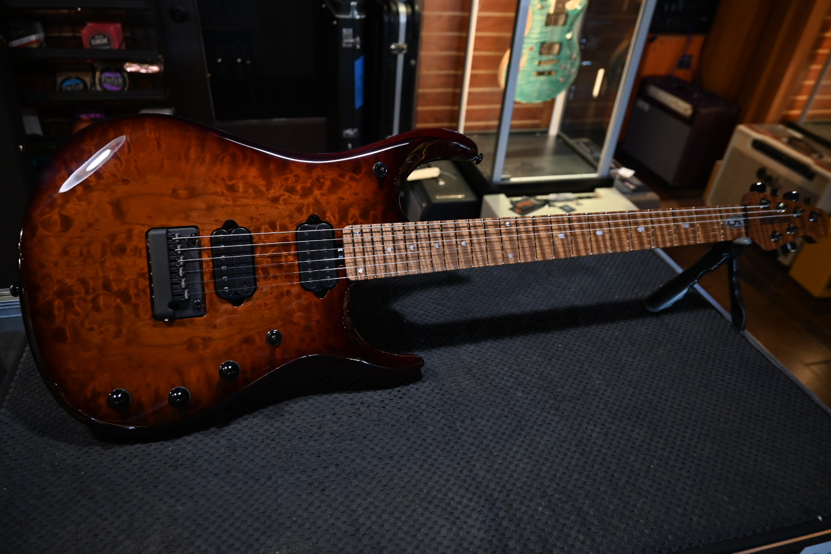 Music Man JP15 - Amber Waves Quilt Guitar #0281 - Danville Music
