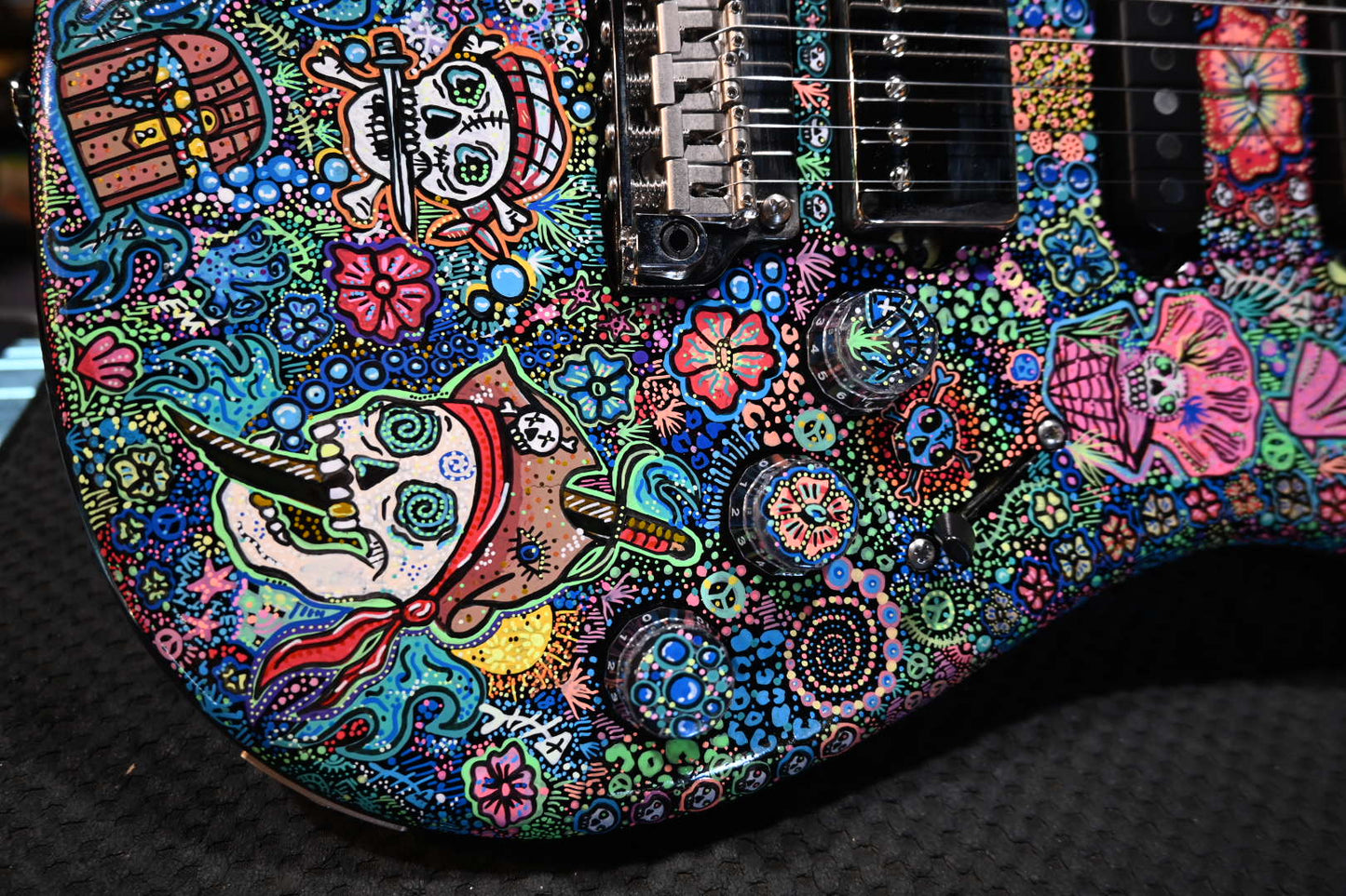 PRS Fiore Danville Music X Rosati - Pirate Paradise Guitar #7232 - Danville Music
