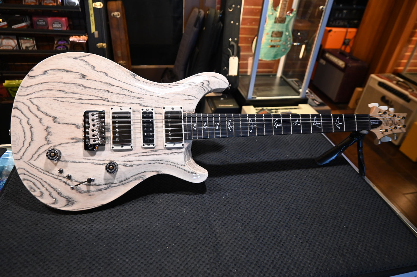 PRS Wood Library Swamp Ash Special - White Doghair Guitar #7359 - Danville Music