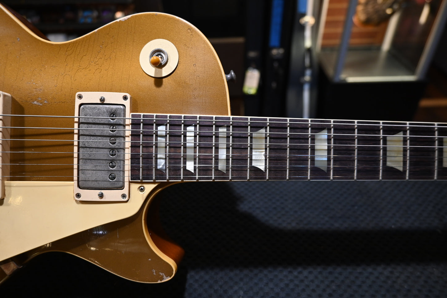 Gibson Custom Shop 1957 Les Paul Standard Reissue Murphy Lab Ultra Heavy Aged - Mustard Gold Guitar #6604