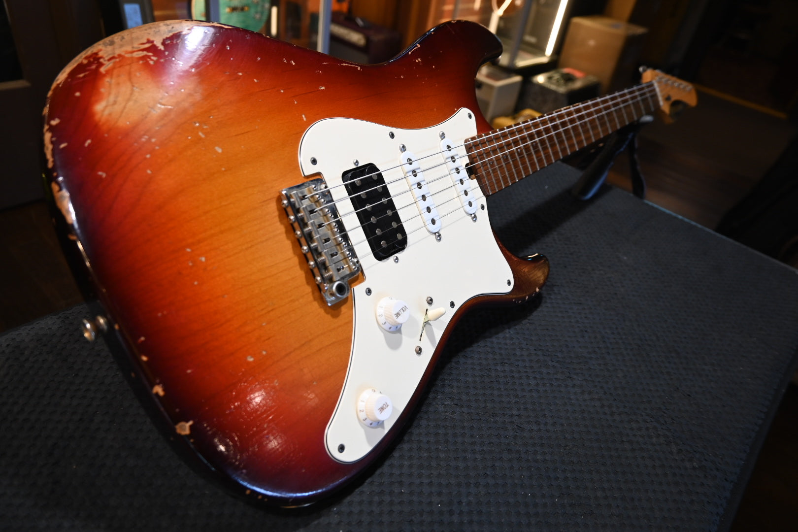 Friedman Vintage S HSS 2020 - Sunburst Guitar #1220 - Danville Music