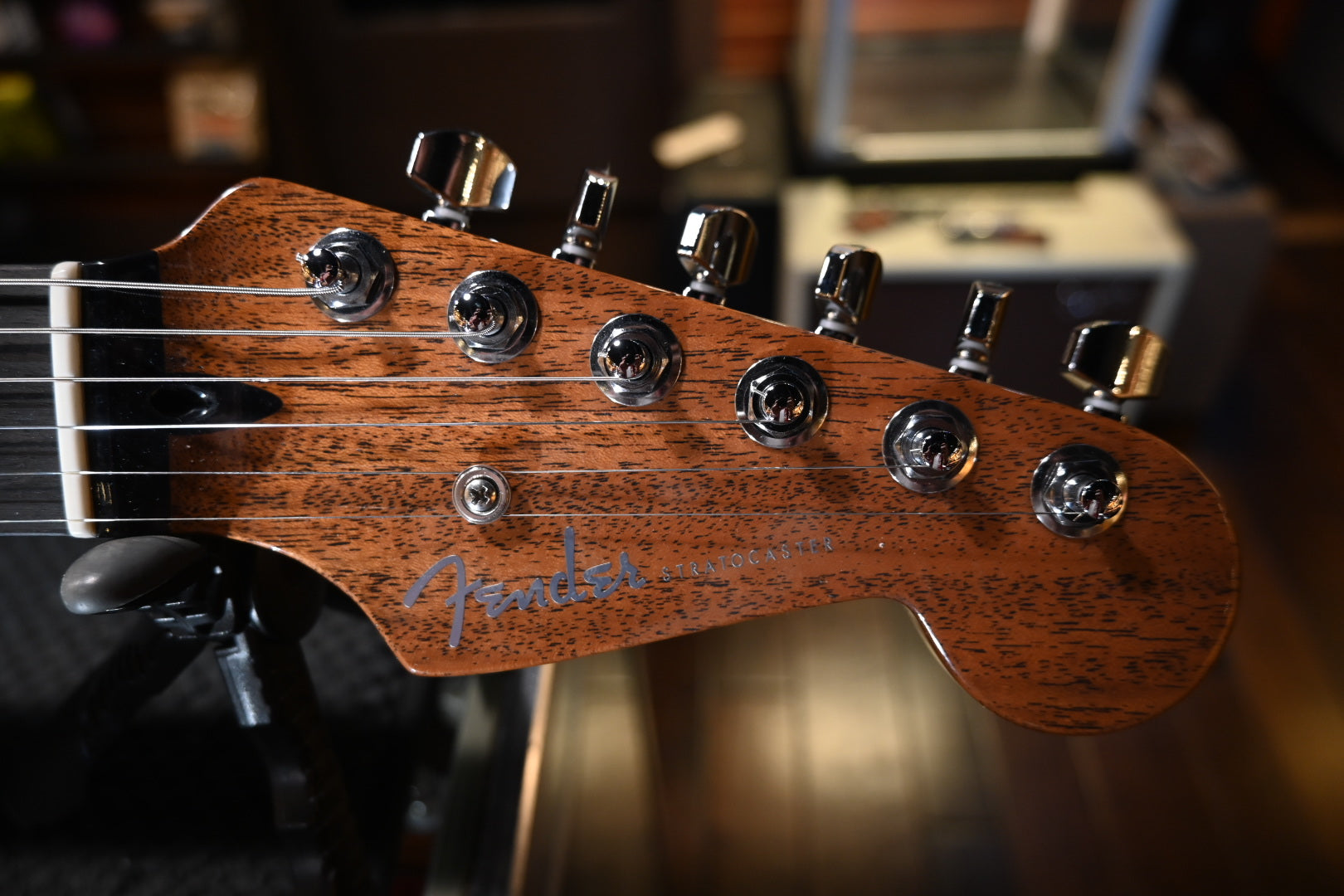 Fender Custom Shop Kyle McMillin Masterbuilt Prestige Stratocaster NOS Spalted Maple - Natural Guitar #1379 - Danville Music