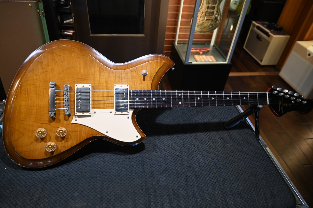Novo Chambered Serus H2 Dealer Limited - Dirty Lemon Burst Guitar #1362