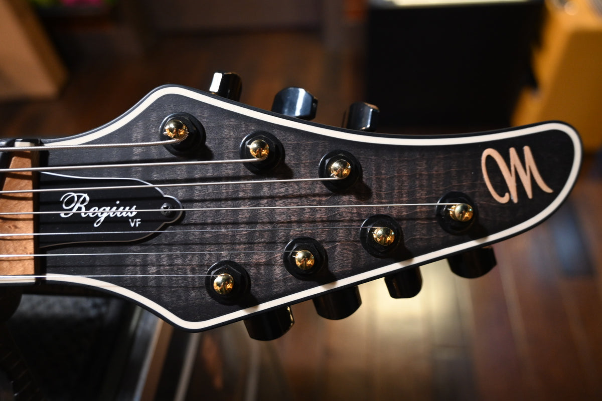 Mayones Regius VF 7 Multi-Scale - Antique Black Matt Guitar #8144