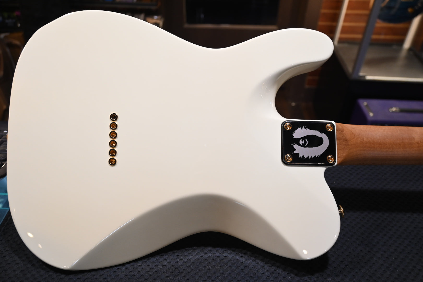 Suhr Mateus Asato Signature Series Classic T SS - MA White Guitar #4738 - Danville Music