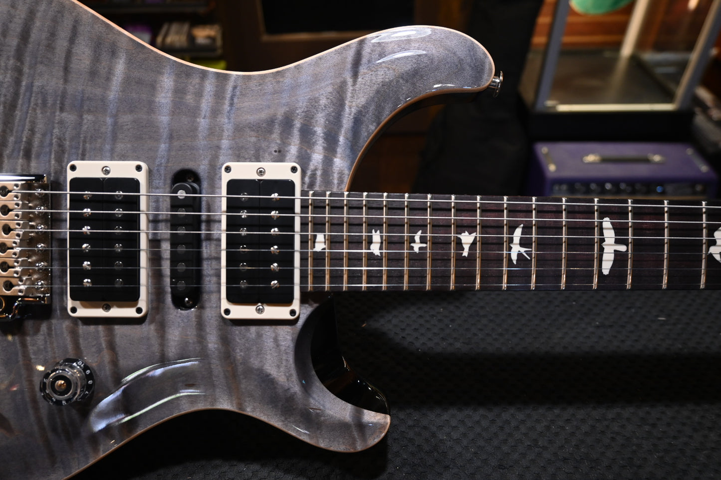 PRS CE 24 Special Limited Edition - Faded Grey Black Guitar #8299 - Danville Music