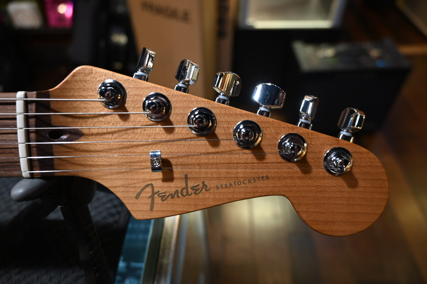 Fender Limited Edition American Ultra II Stratocaster Roasted - Natural Guitar #7241