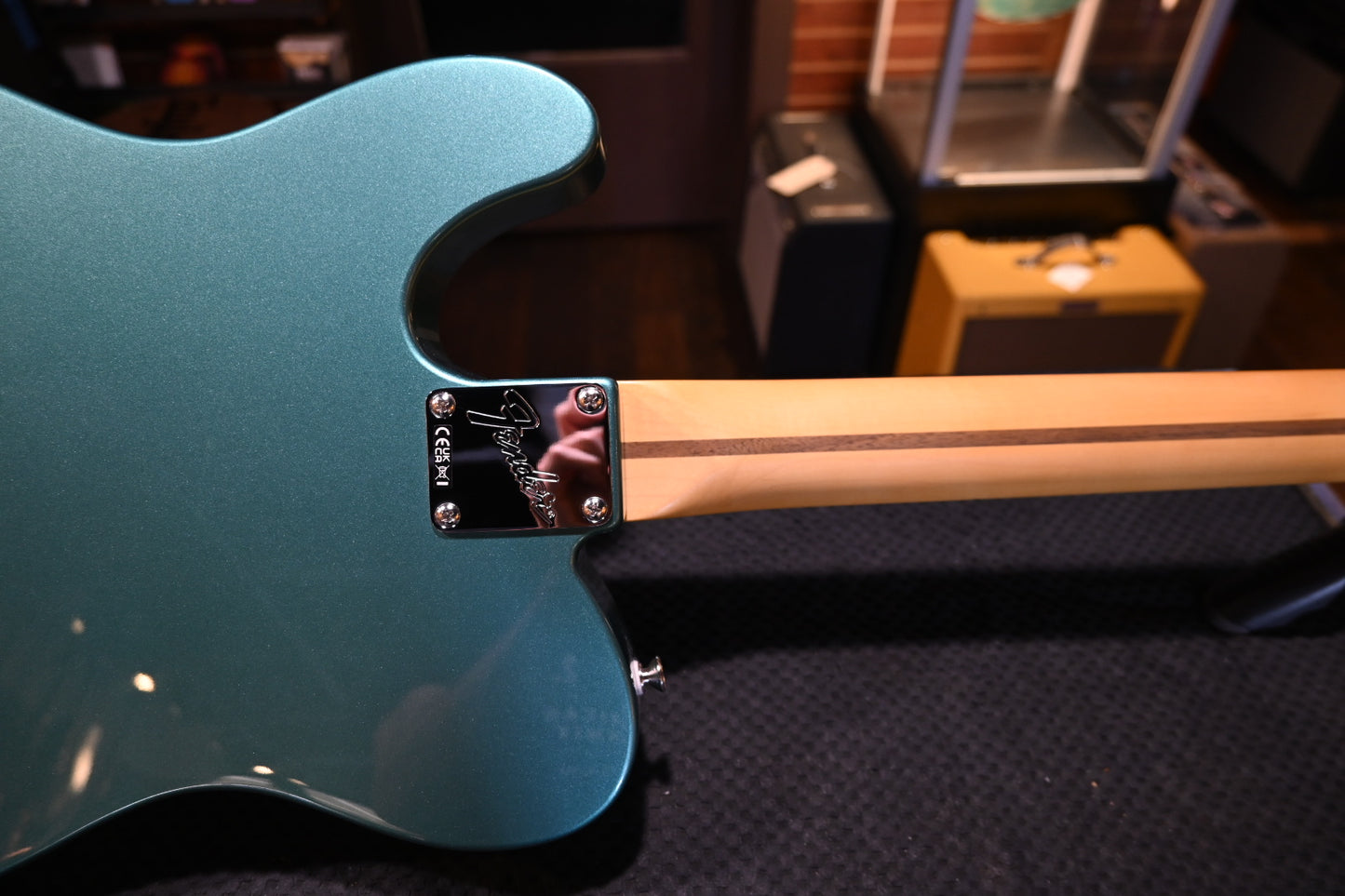Fender American Classic Telecaster - Faded Sherwood Green Metallic Guitar #9890