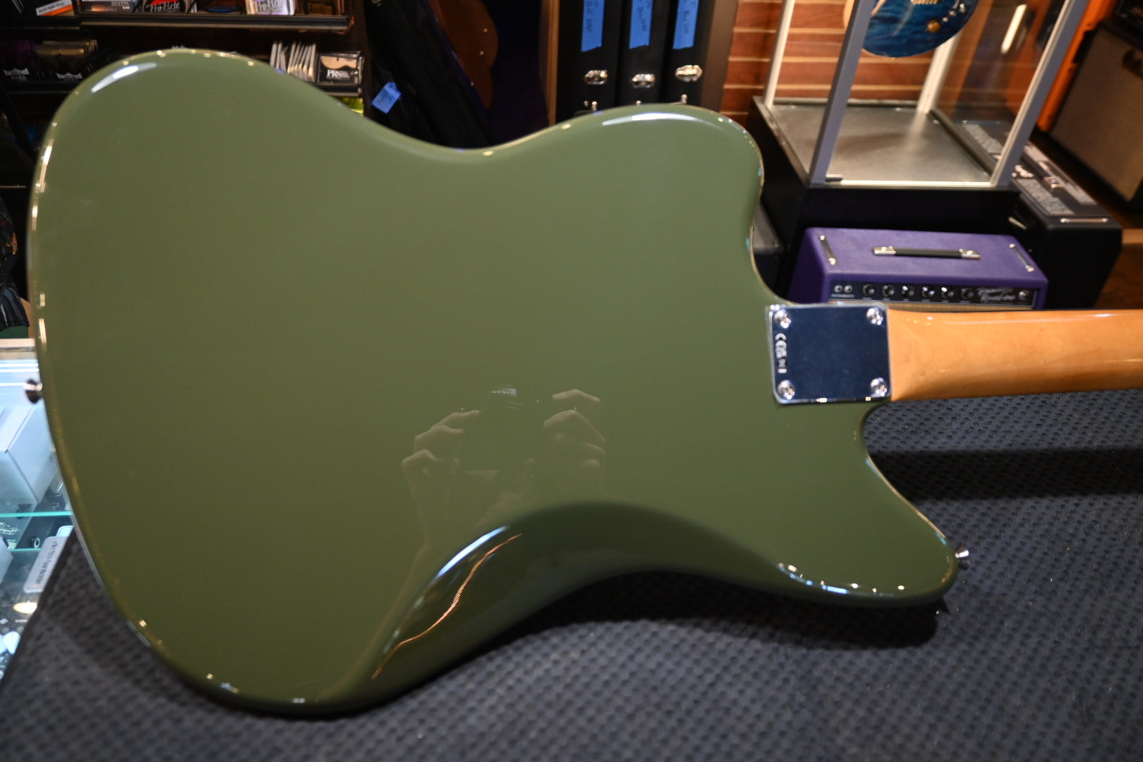 Fender Limited Edition Vintera II ‘50s Jazzmaster - Olive Guitar #7300 - Danville Music