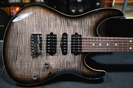 Suhr Modern Plus Pau Ferro - Trans Charcoal Burst Guitar #4814