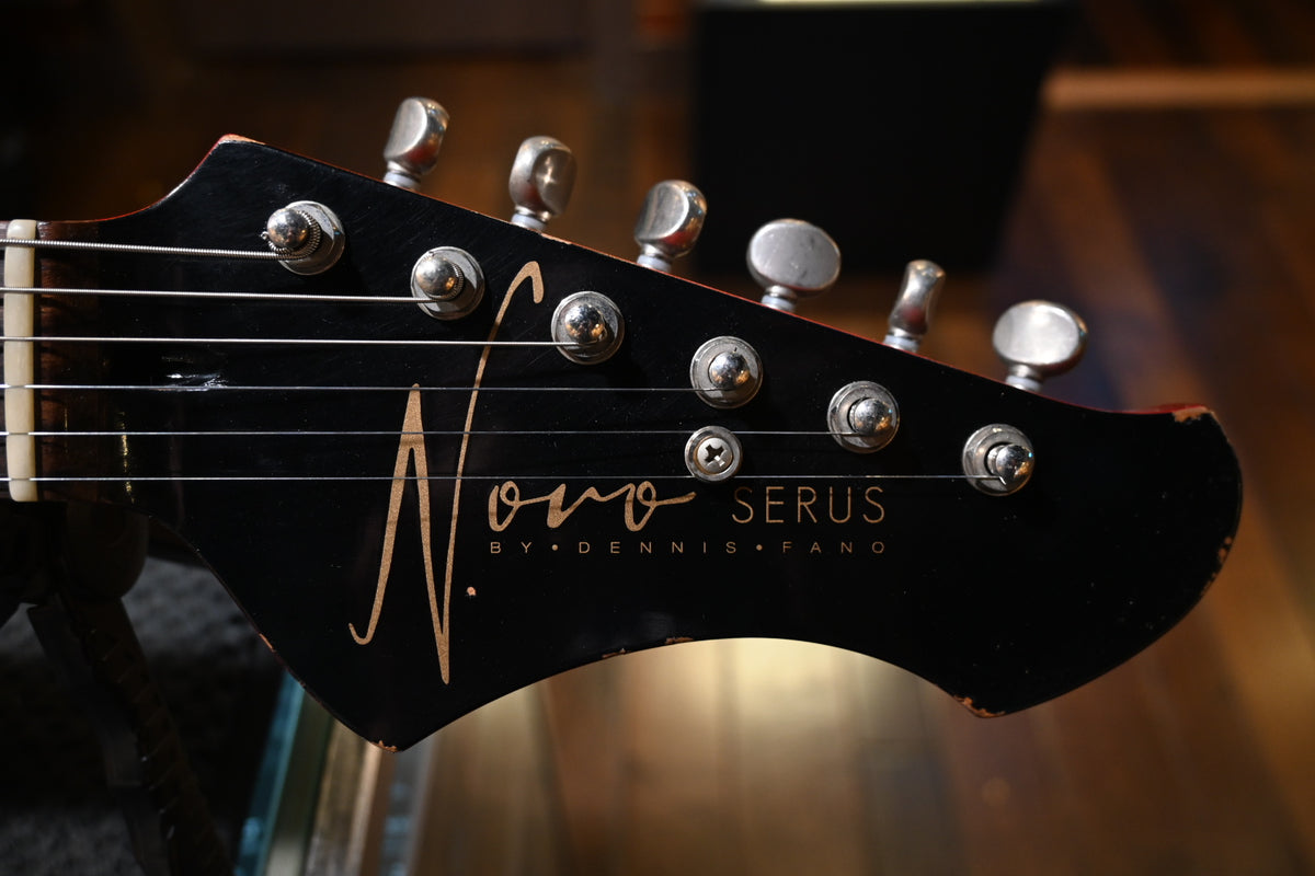 Novo Chambered Serus H2 Dealer Limited - Faded Tea Burst Guitar #1363