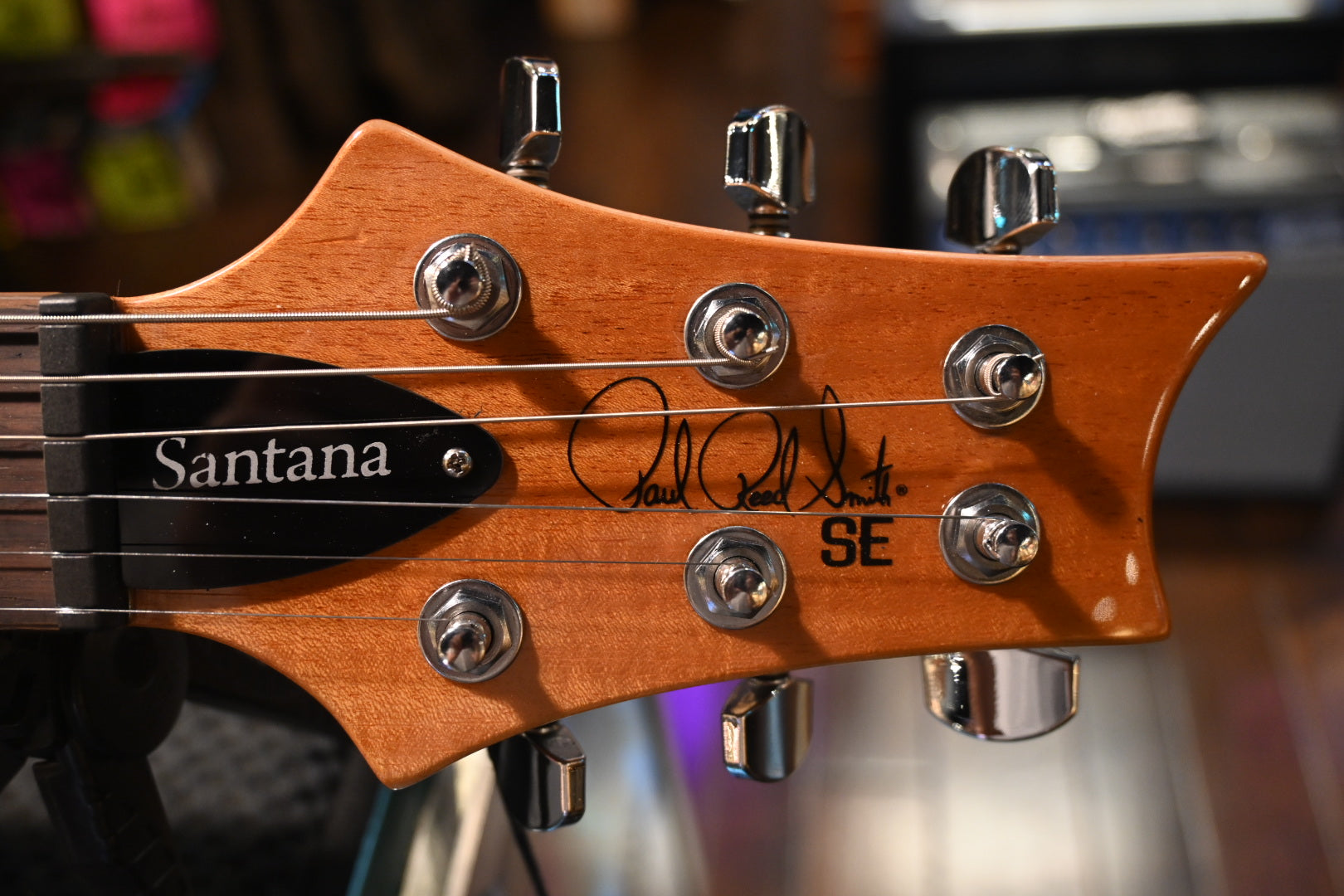 PRS SE Santana - Santana Yellow Guitar #0691 - Danville Music