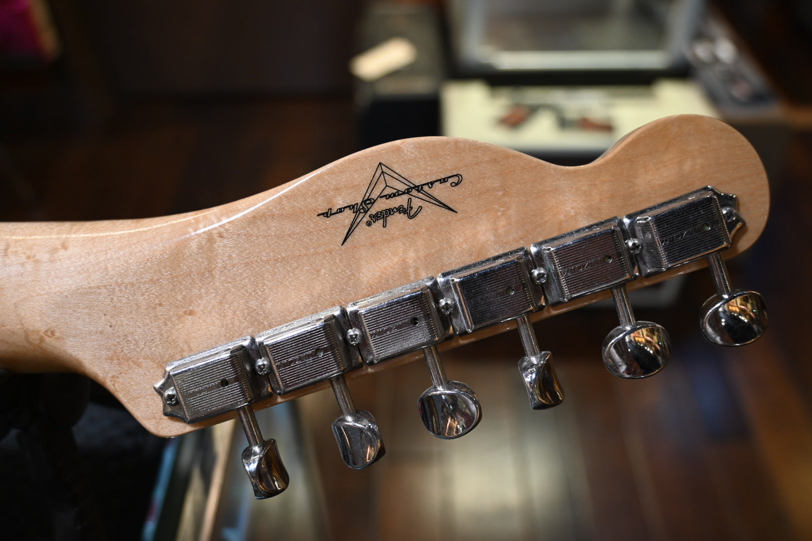 Fender Custom Shop 1952 Telecaster - 3-Tone Sunburst Guitar #9734 - Danville Music
