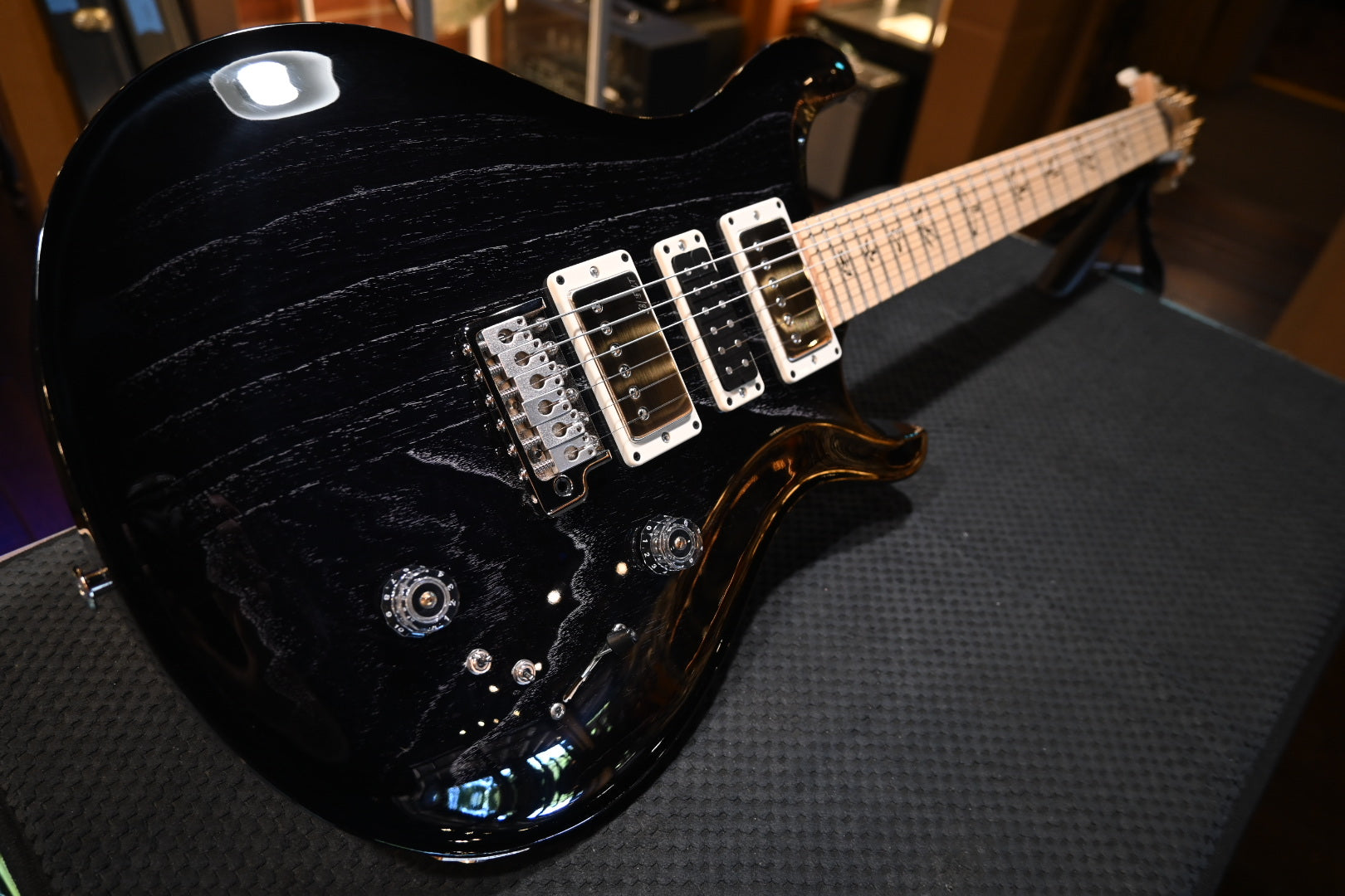 PRS Swamp Ash Special Maple - Black Doghair Smokeburst Guitar #6386 - Danville Music