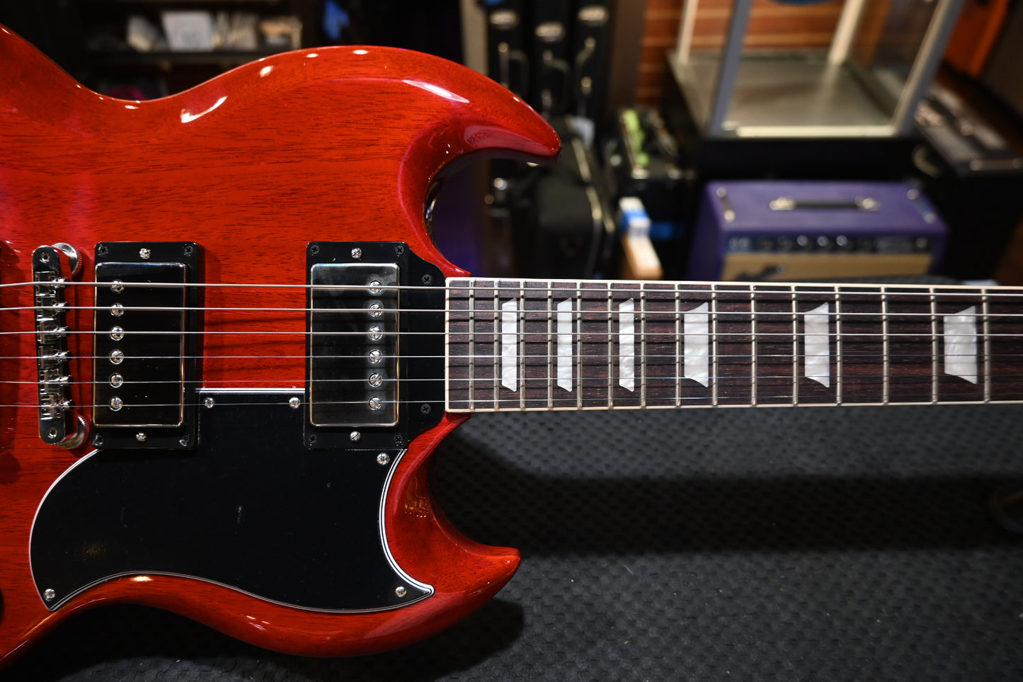 Gibson SG Standard ‘61 Stop Bar - Vintage Cherry Guitar #0030 - Danville Music