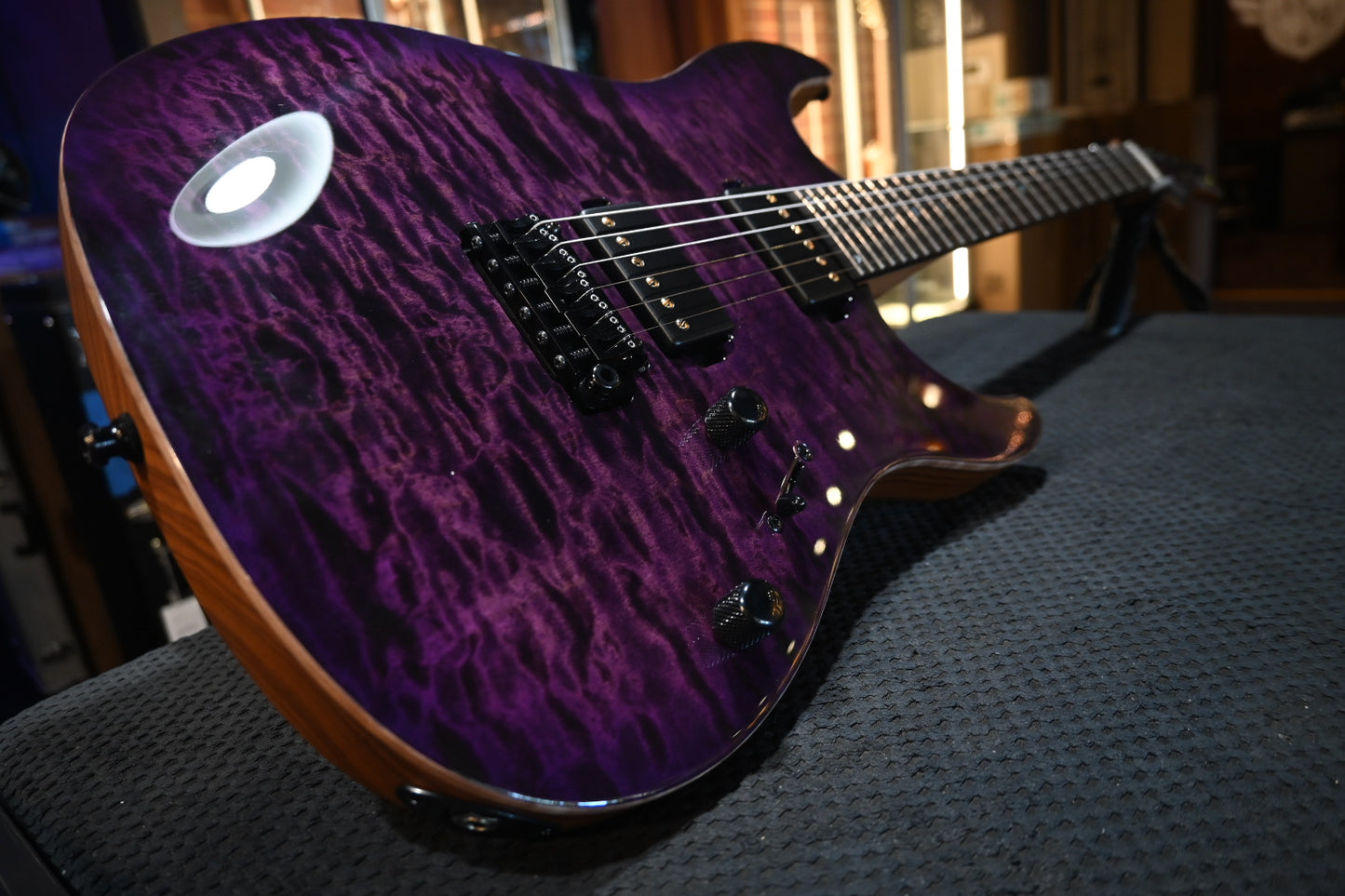 Mayones Aquila Elite S 6 - Infinite Purple Guitar #5599 - Danville Music
