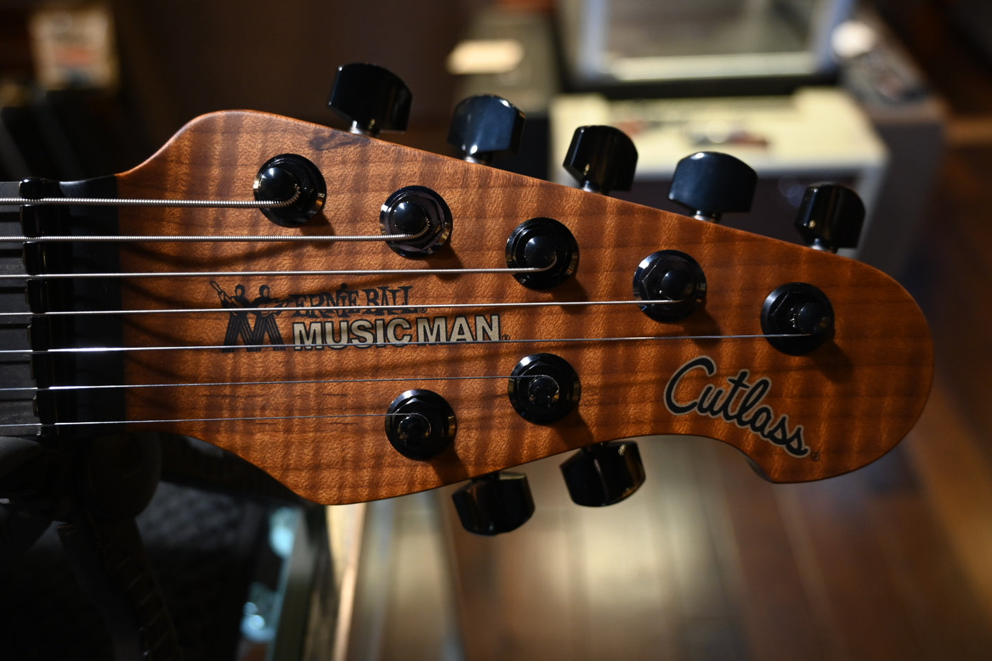 Music Man Jason Richardson 7-String Cutlass HT - Death Mountain Guitar #3530 - Danville Music