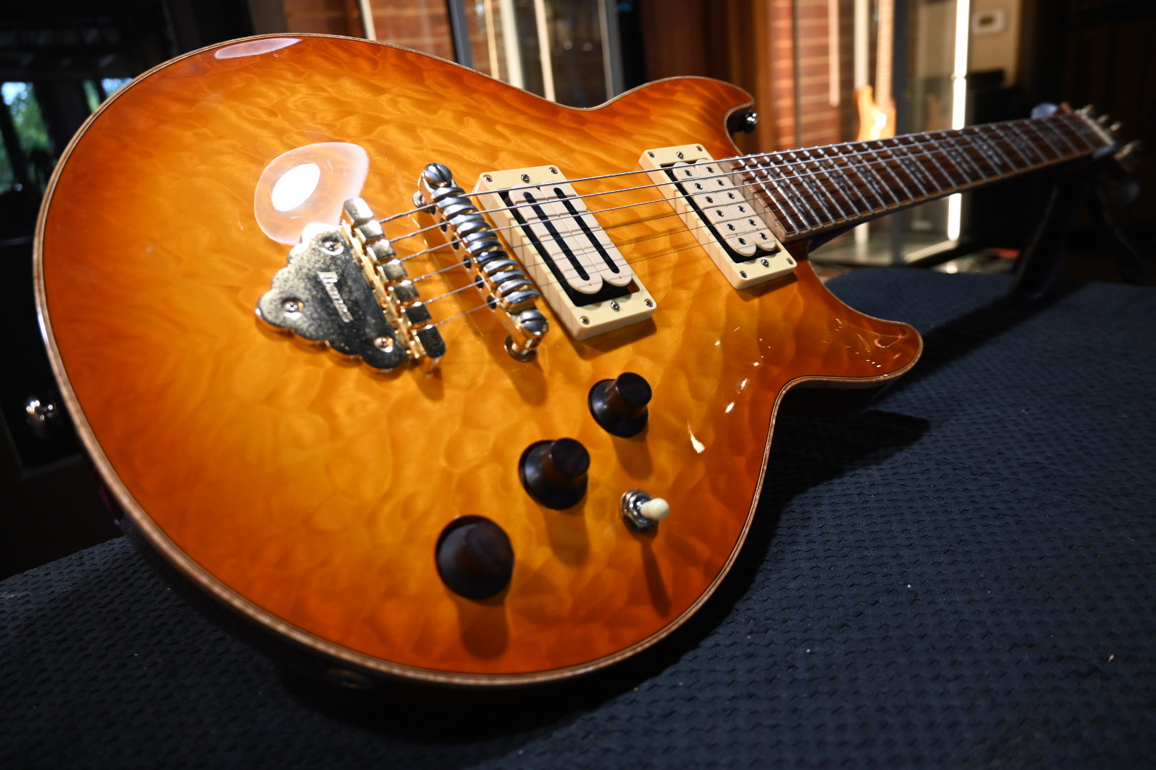 Ibanez ARX500 Custom - Quilted Amber Guitar #1086 USED - Danville Music