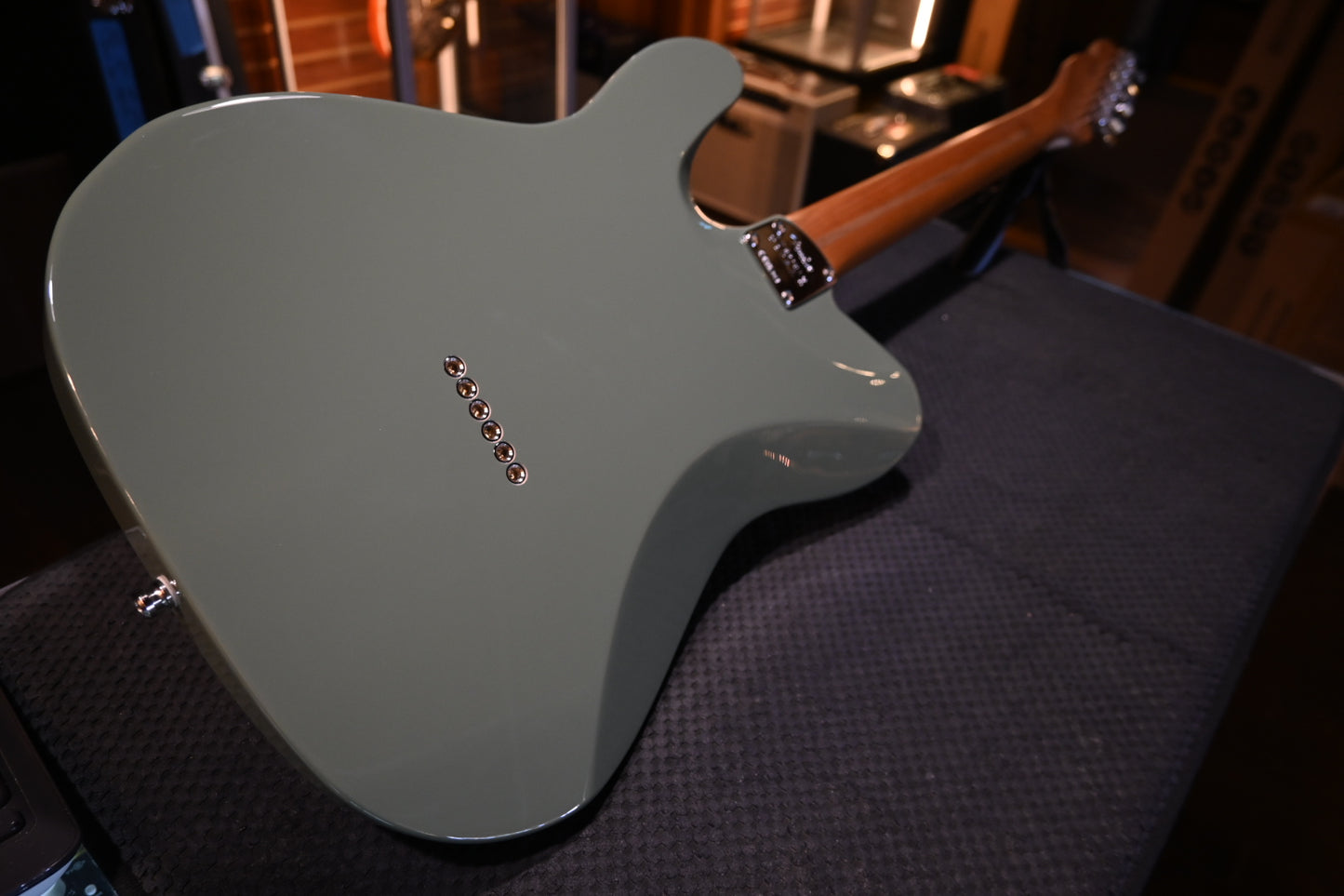 Fender Limited Edition American Ultra II Telecaster - Antique Olive Guitar #9040