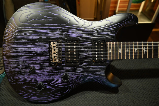 PRS SE Sandblasted CE 24 LTD - Sandblasted Purple Guitar #7665