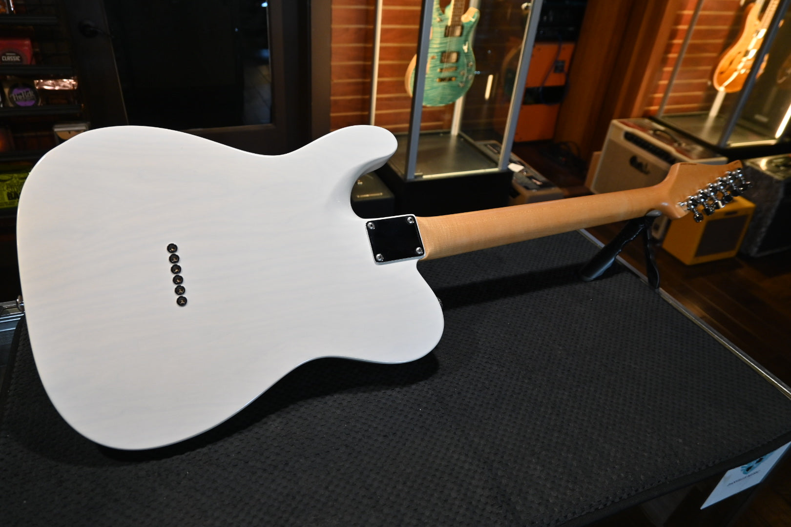Suhr Classic T Antique - Trans White Guitar #0499 USED - Danville Music