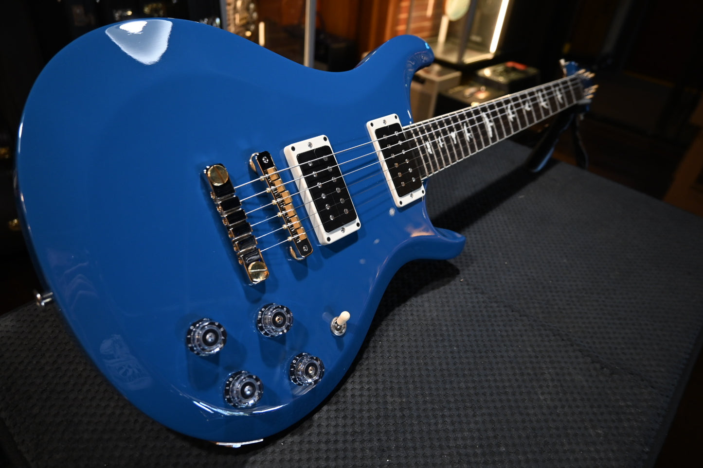 PRS Wood Library S2 McCarty 594 Thinline - Space Blue Guitar #5489
