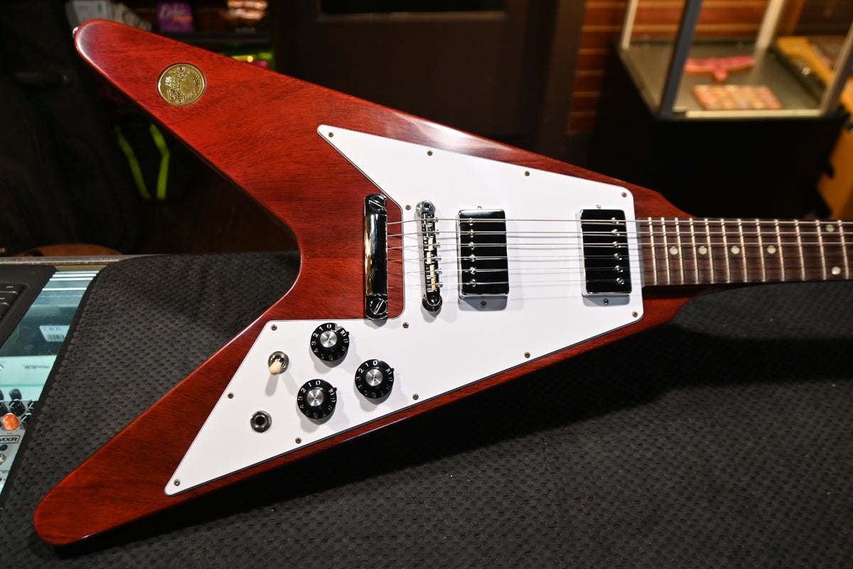 Gibson Custom Shop 1971 Flying V Medallion Reissue - Cherry Guitar #0167