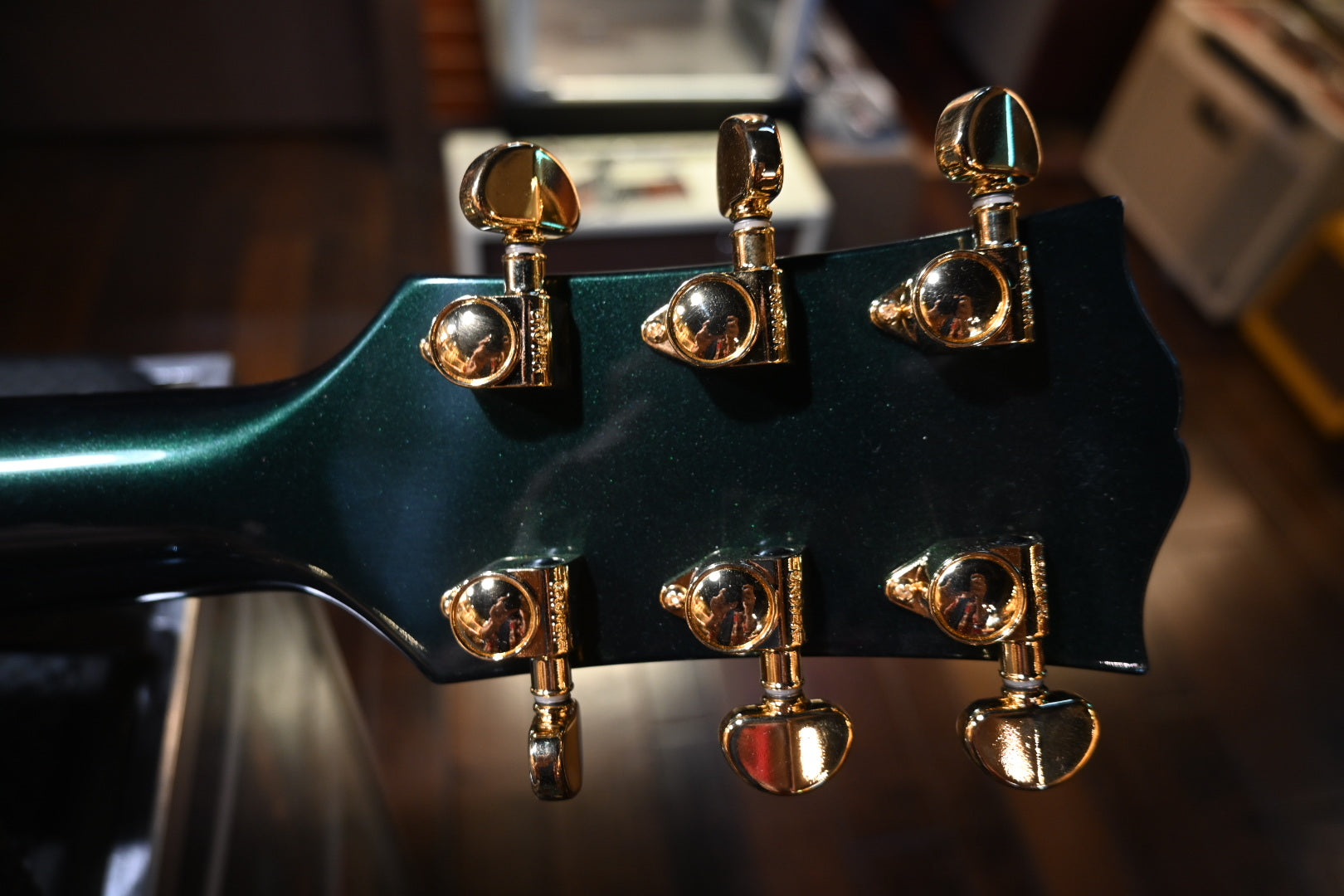 Gibson Custom Shop 1959 ES-355 Reissue - British Racing Green Guitar #0014 - Danville Music