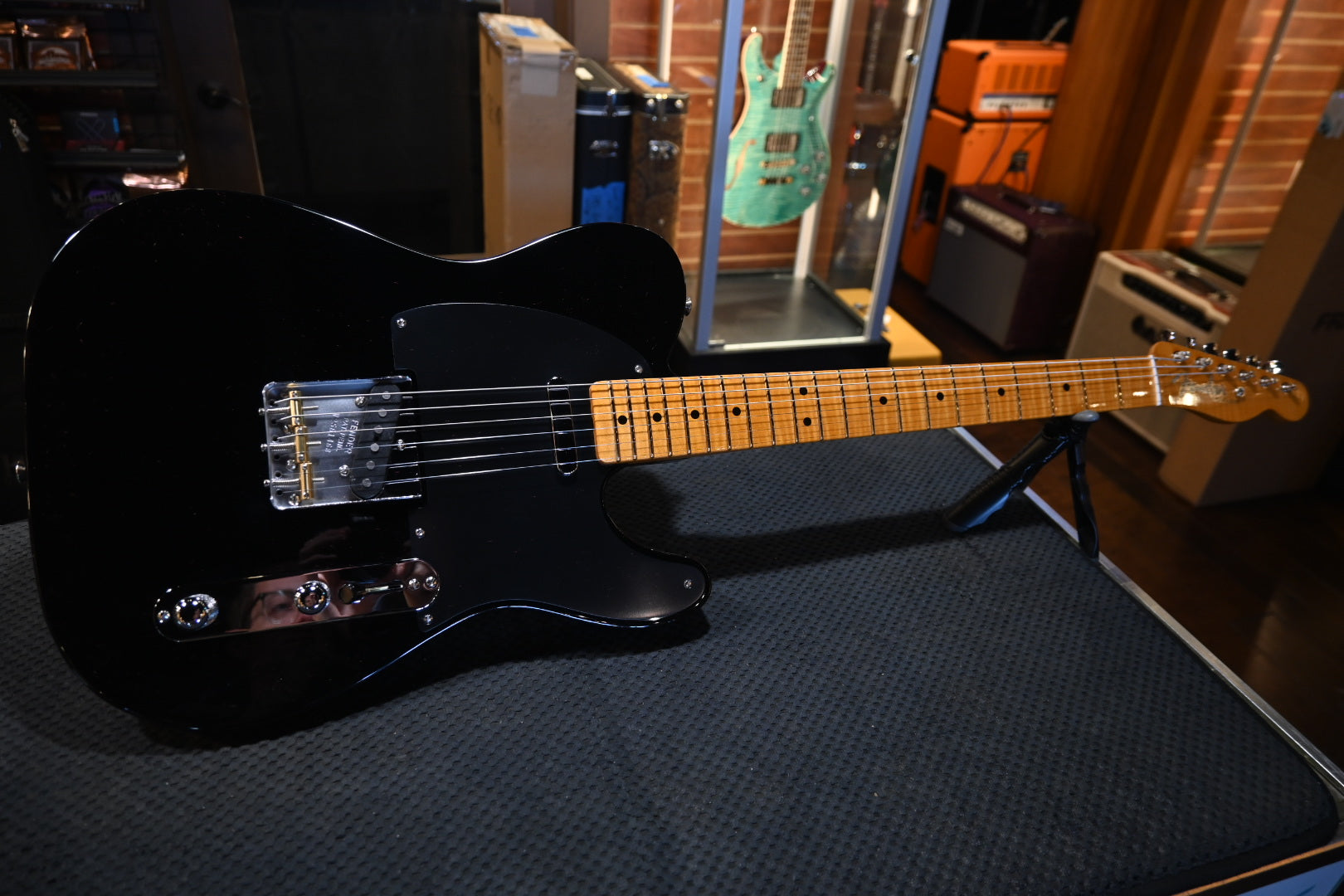 Fender Limited Edition American Vintage II Telecaster Black Guitar