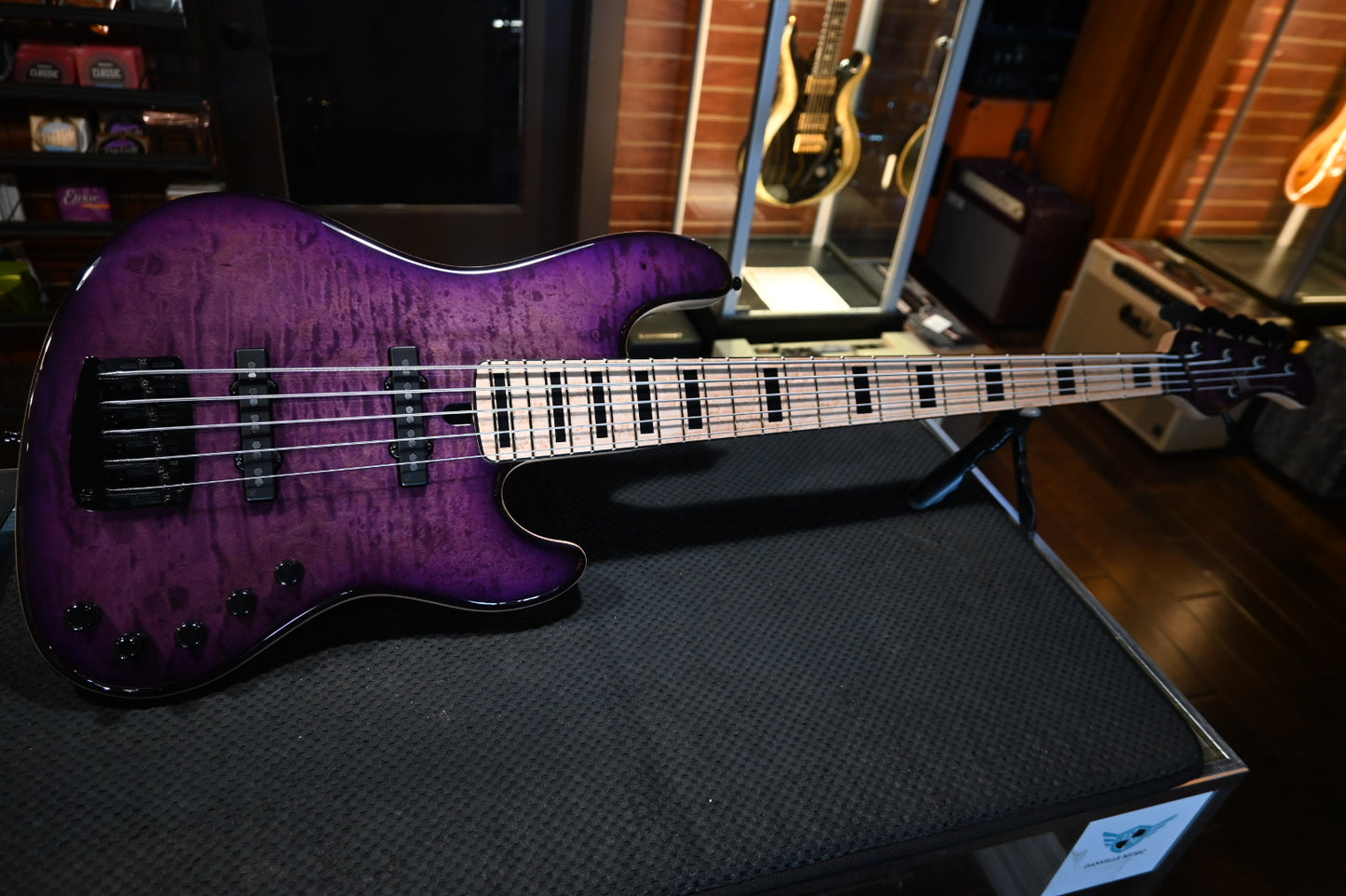 Mayones Jabba Custom 5 - Infinite Purple Bass #1548 - Danville Music