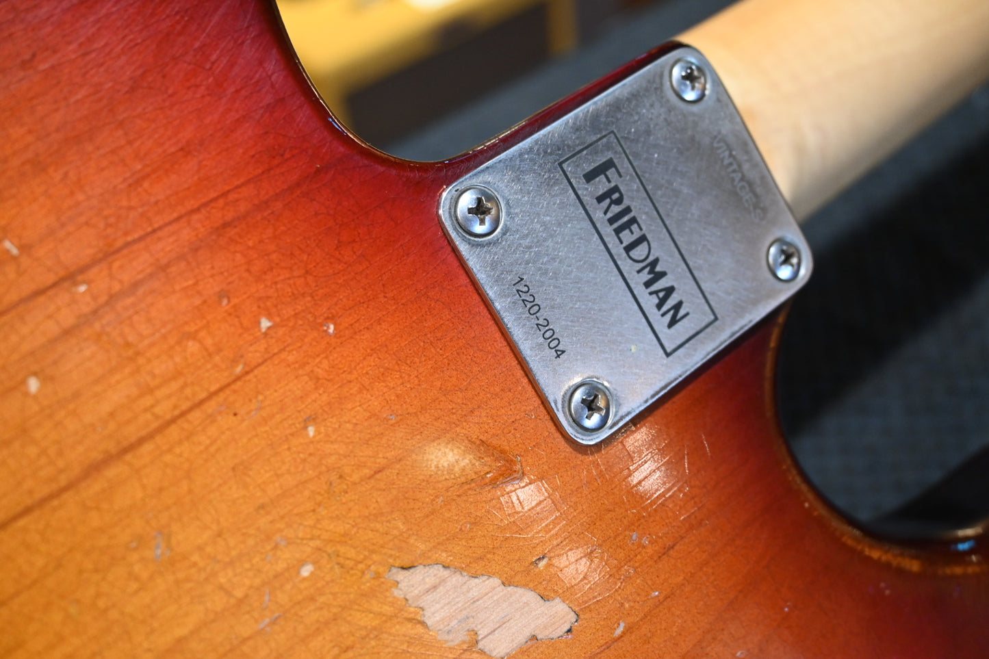 Friedman Vintage S HSS 2020 - Sunburst Guitar #1220 - Danville Music