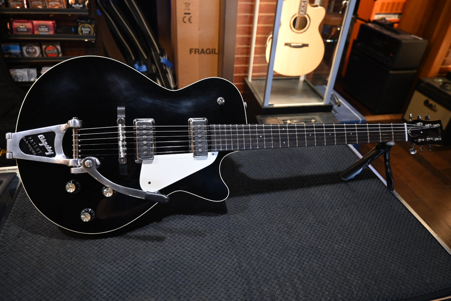 Collings 470 JL Julian Lage Signature - Antiqued Black Guitar #4552