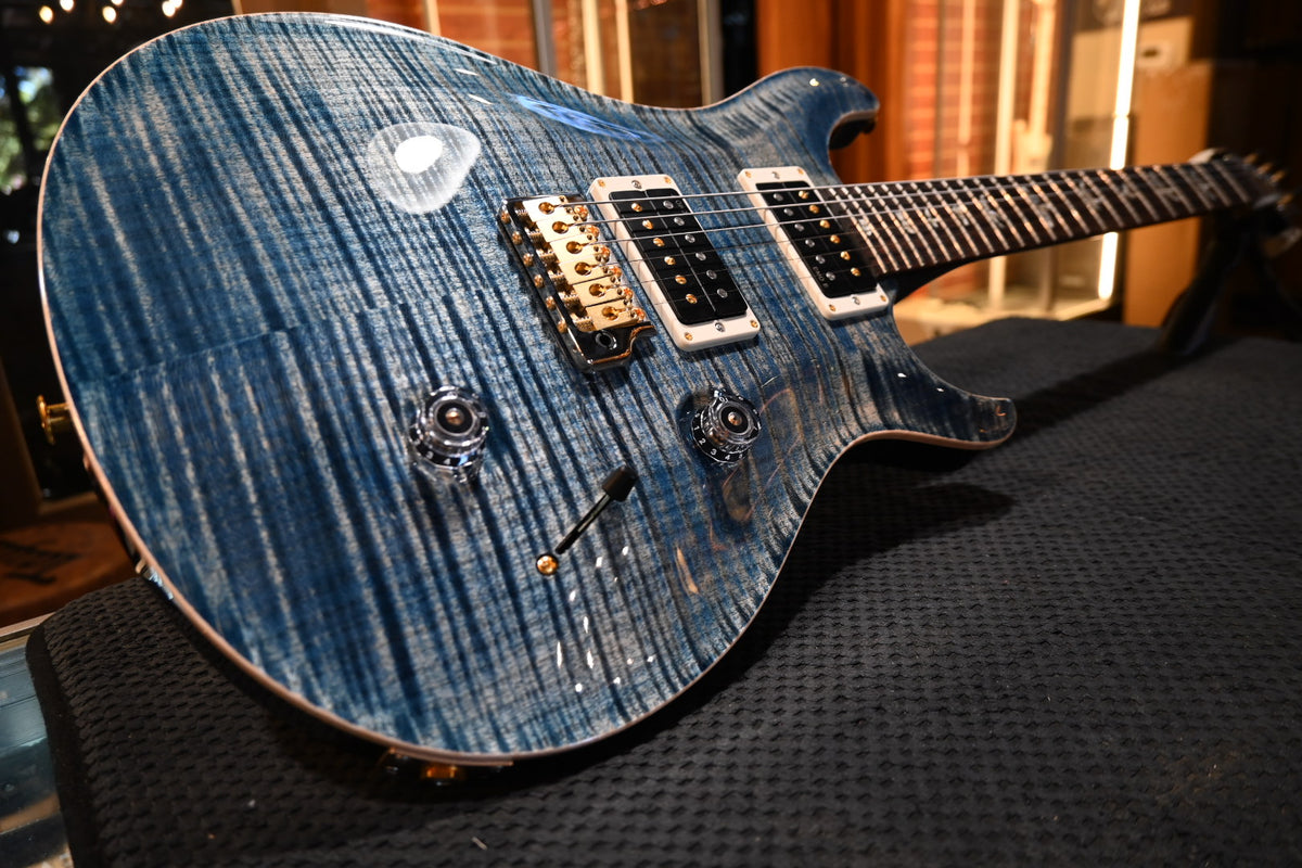 PRS Custom 24 10-Top 2025 - Faded Whale Blue Guitar #3481