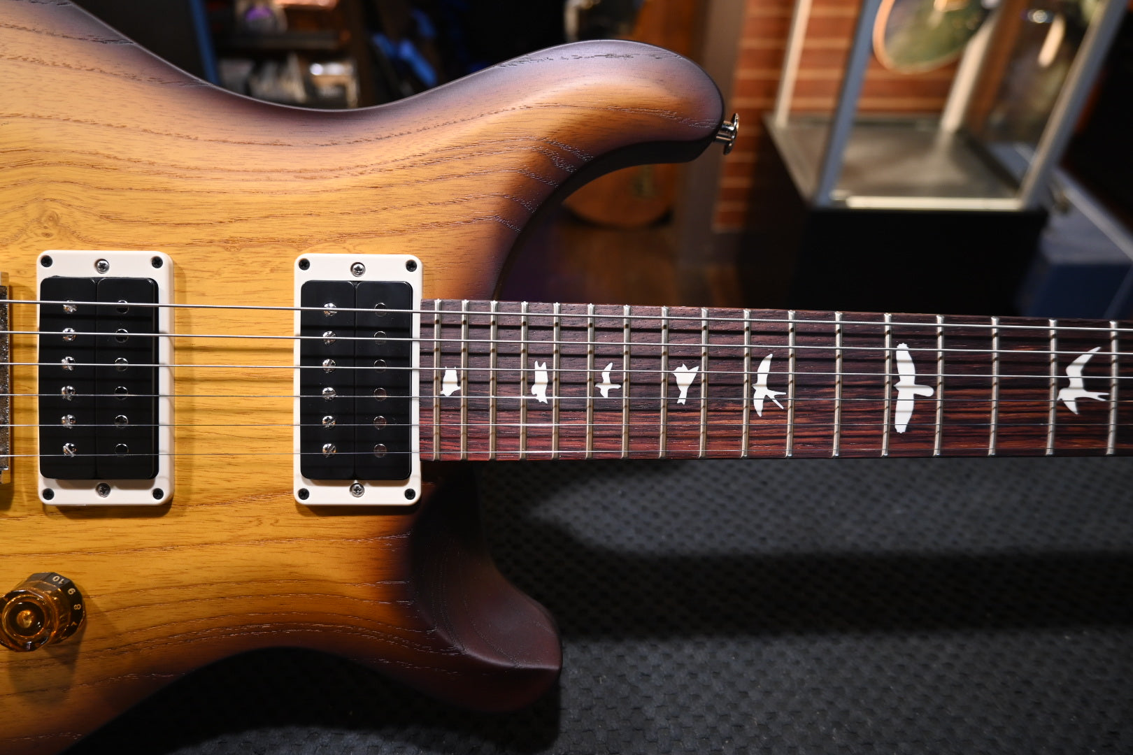 PRS CE 24-08 Swamp Ash Limited Edition - McCarty Tobacco Sunburst Satin Guitar #4988 - Danville Music