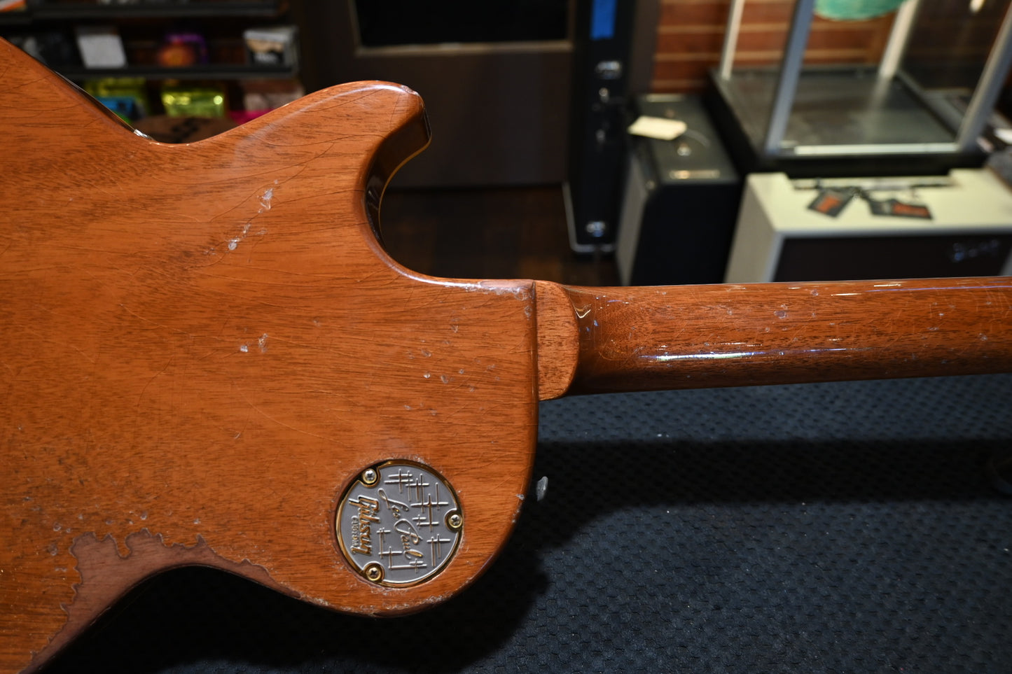 Gibson Custom Shop 1957 Les Paul Standard Reissue Murphy Lab Heavy Aged - Natural Guitar #6115 - Danville Music