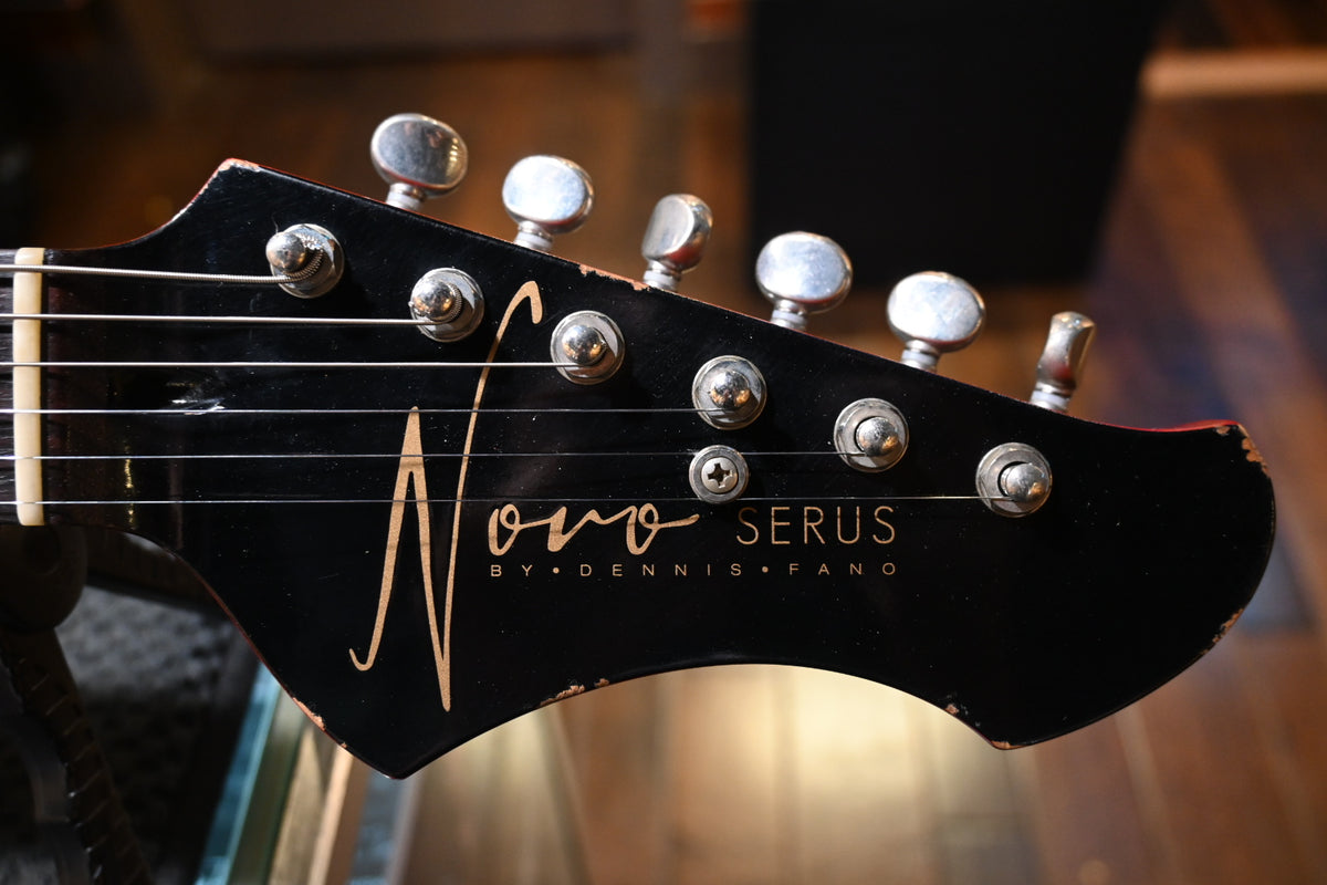 Novo Chambered Serus H2 Dealer Limited - Dirty Lemon Burst Guitar #1362
