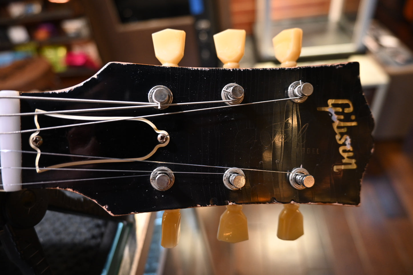 Gibson Custom Shop 1957 Les Paul Standard Reissue Murphy Lab Heavy Aged - Natural Guitar #6115 - Danville Music