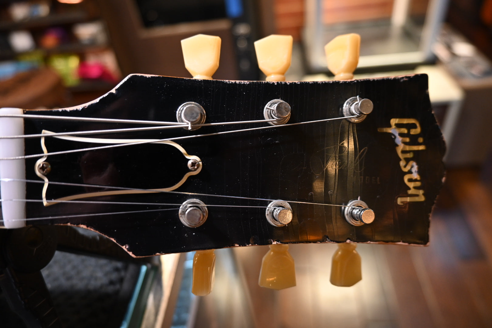 Gibson Custom Shop 1957 Les Paul Standard Reissue Murphy Lab Heavy Aged - Natural Guitar #6115 - Danville Music