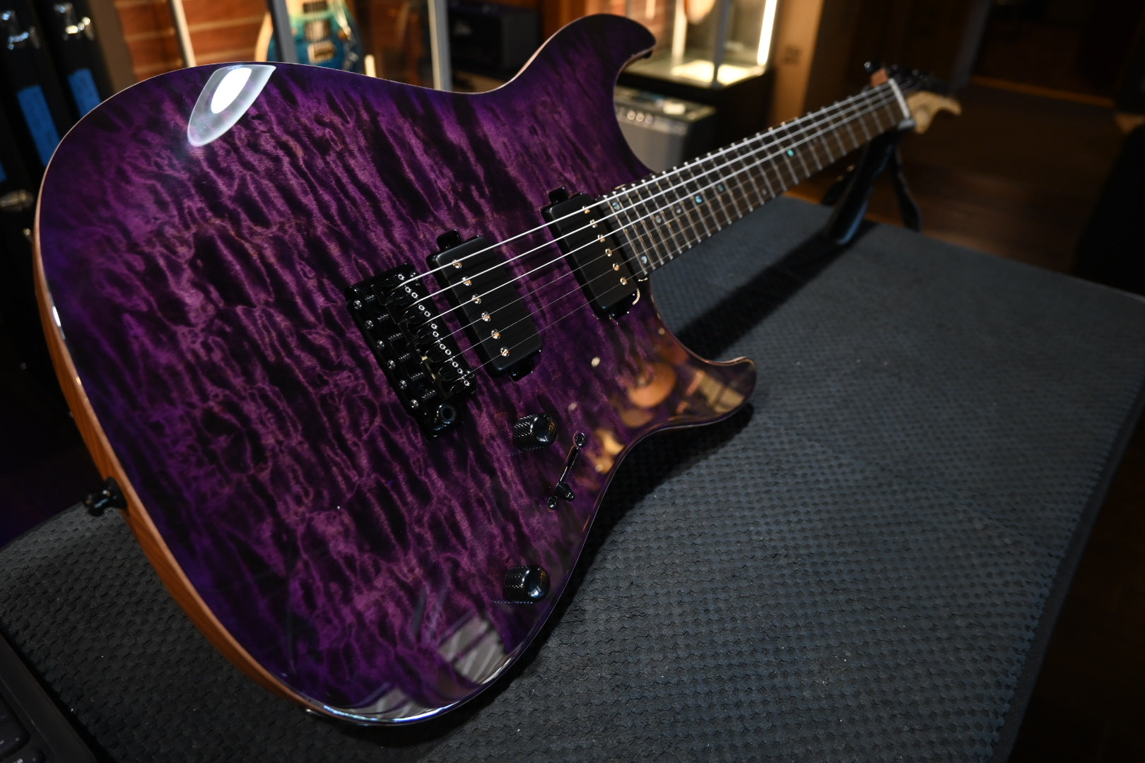 Mayones Aquila Elite S 6 - Infinite Purple Guitar #5599 - Danville Music