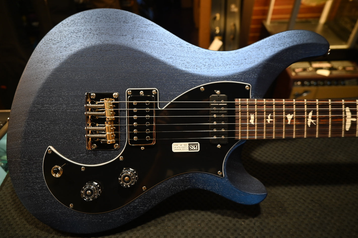 PRS S2 Vela Satin - Metallic Midnight Guitar #2030 - Danville Music