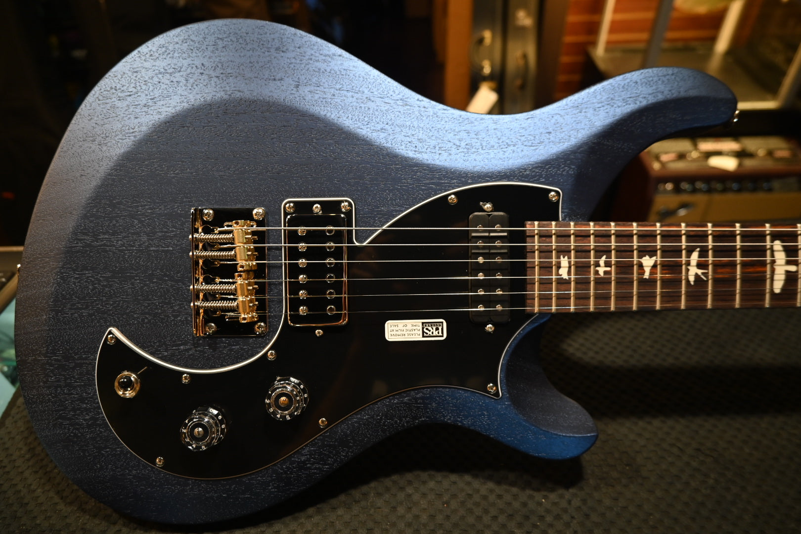 PRS S2 Vela Satin - Metallic Midnight Guitar #2030 - Danville Music
