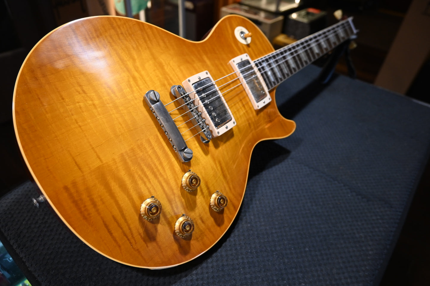 Gibson Custom Shop 1959 Les Paul Standard Reissue Brazilian Fingerboard Murphy Lab Ultra Light Aged - Dirty Lemon Guitar #3460 - Danville Music
