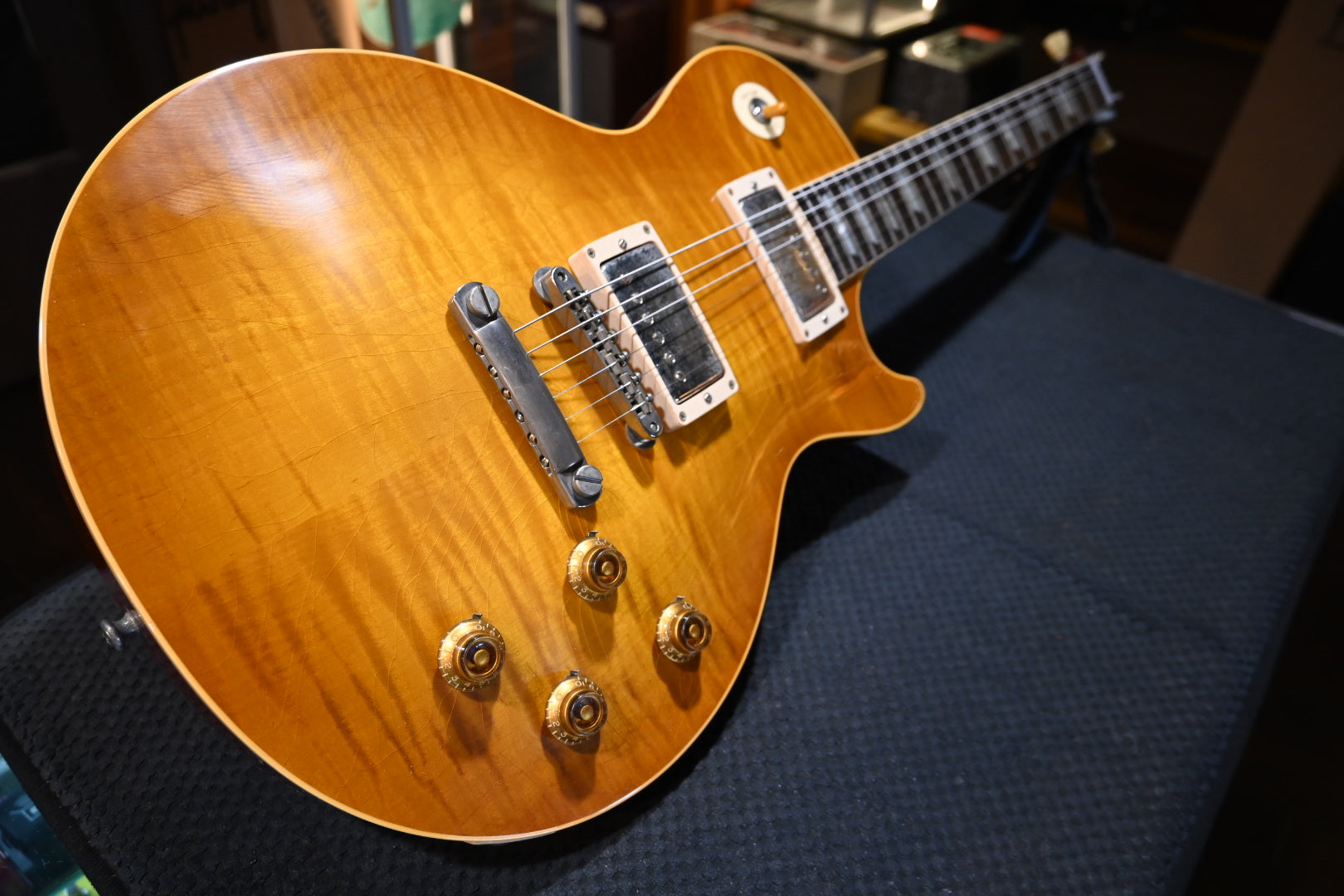Gibson Custom Shop 1959 Les Paul Standard Reissue Brazilian Fingerboard Murphy Lab Ultra Light Aged - Dirty Lemon Guitar #3460 - Danville Music