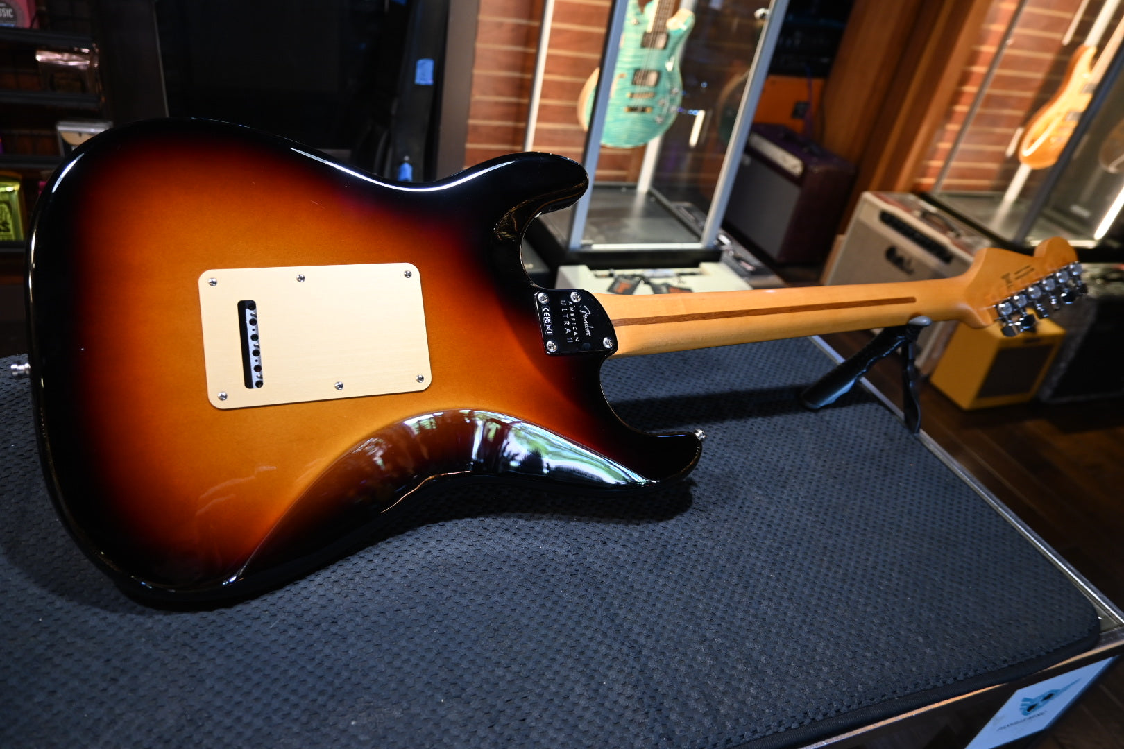 Fender American Ultra II Stratocaster HSS 2024 - 3-Tone Sunburst Guitar #8336 - Danville Music