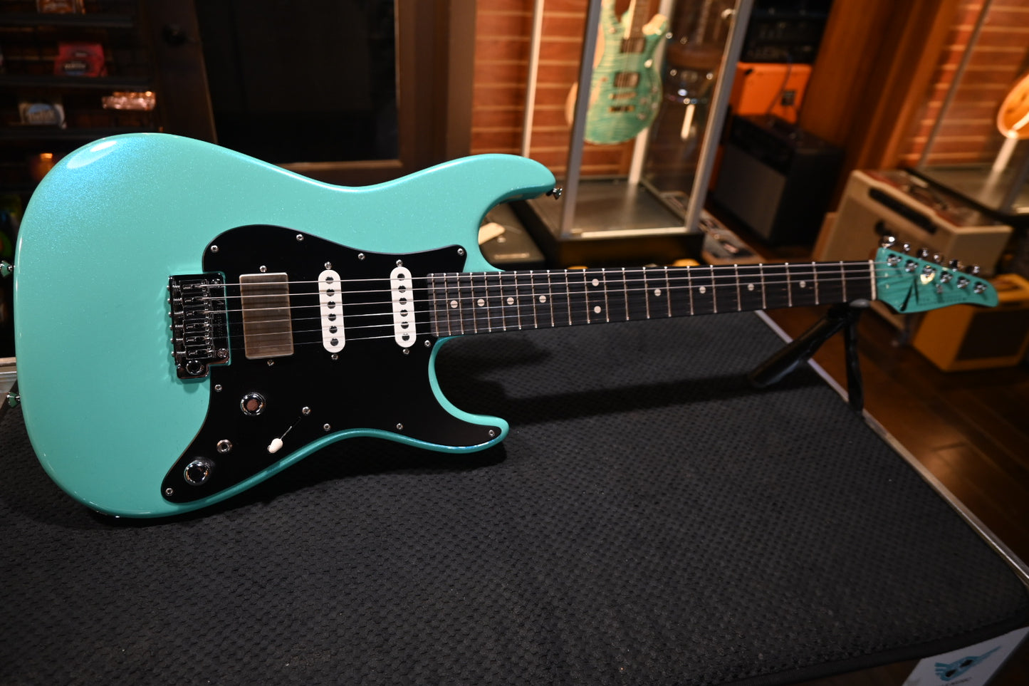 Tom Anderson Classic - Seafoam Green Aqua Pearl Guitar #826A