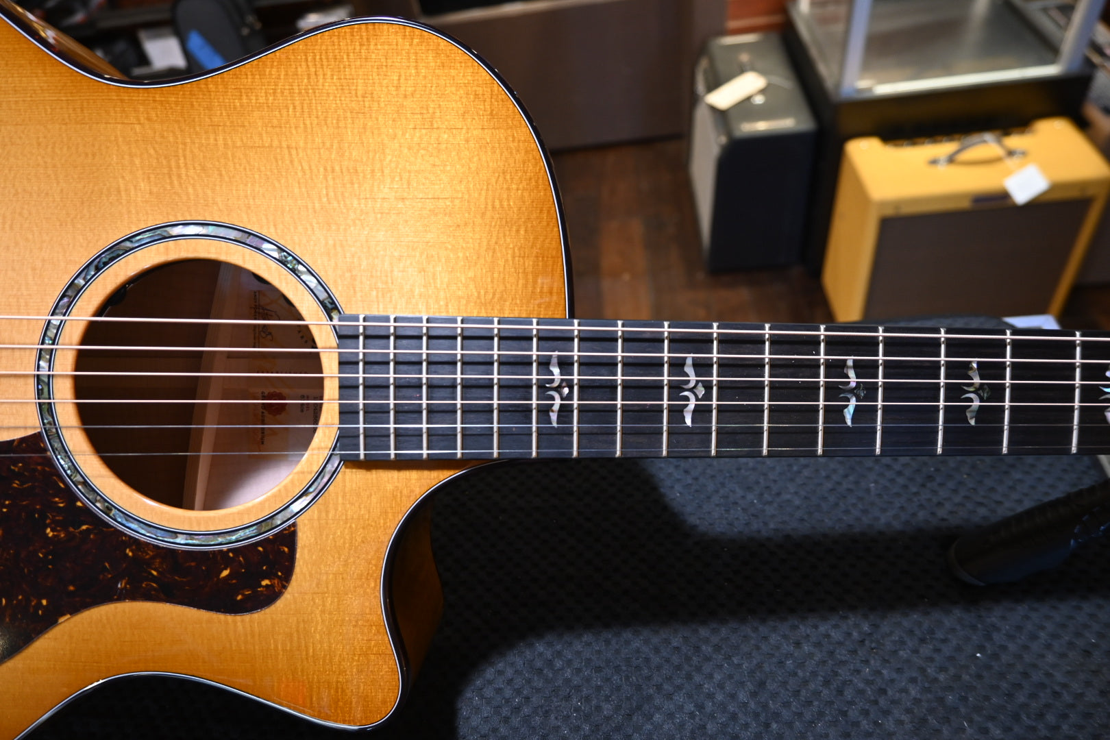 Taylor 614ce Next Generation - Antique Blonde Guitar #6006 - Danville Music