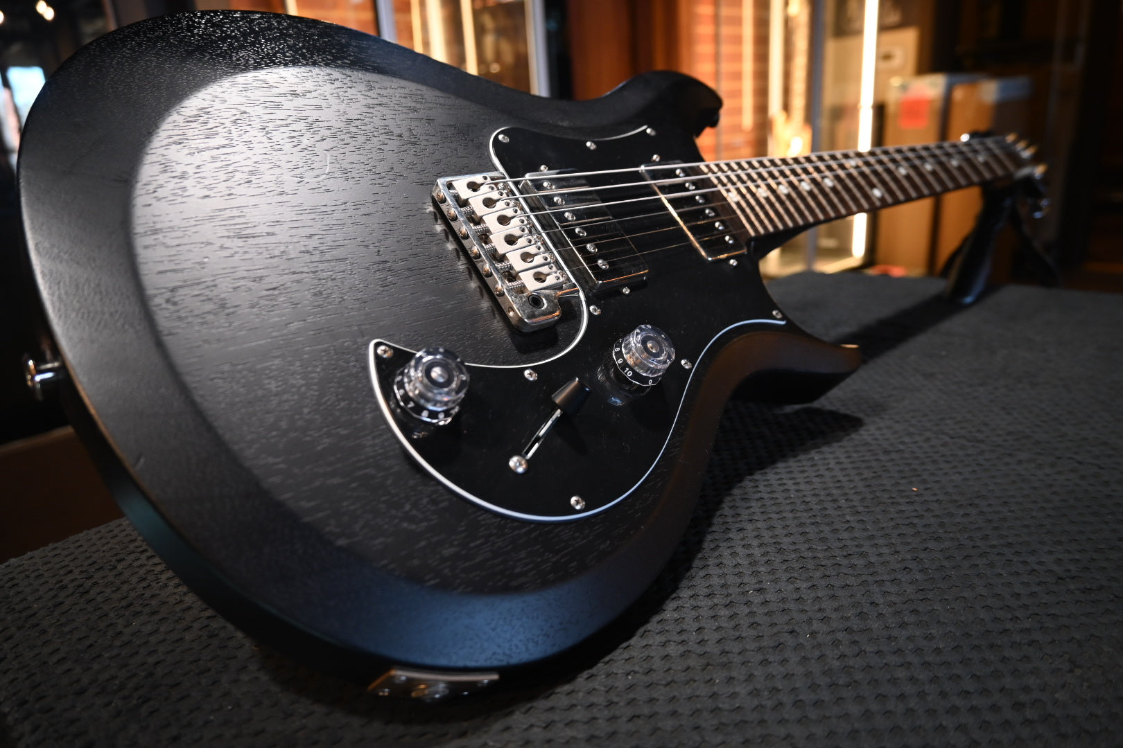 PRS S2 Standard 24 Satin - Charcoal Guitar #5015 - Danville Music