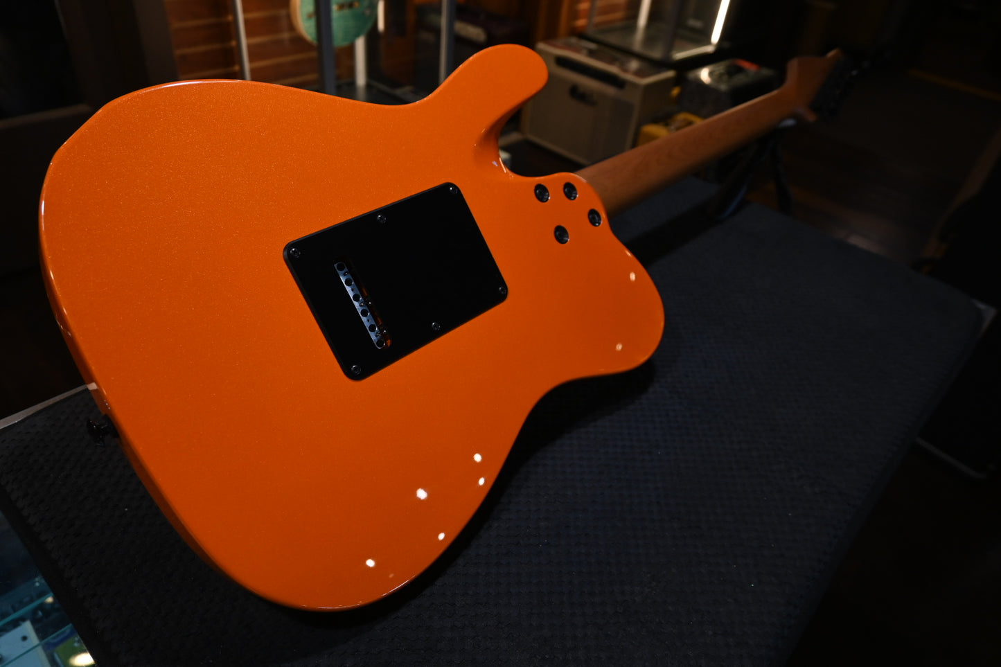 Suhr Andy Wood 10th Anniversary Signature Series Modern T - Arancio Orange Guitar #2291 - Danville Music