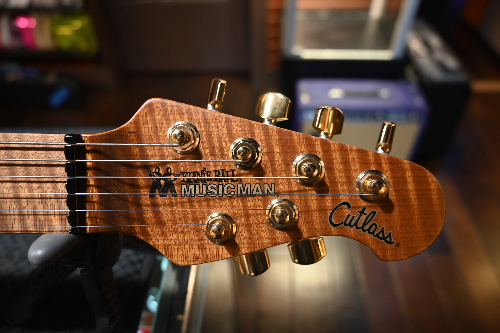 Music Man Jason Richardson Signature Cutlass - Majora Purple Guitar #2707 - Danville Music